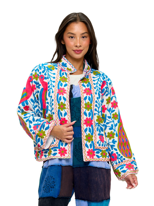 Gypsy Bird Embroidered Jacket