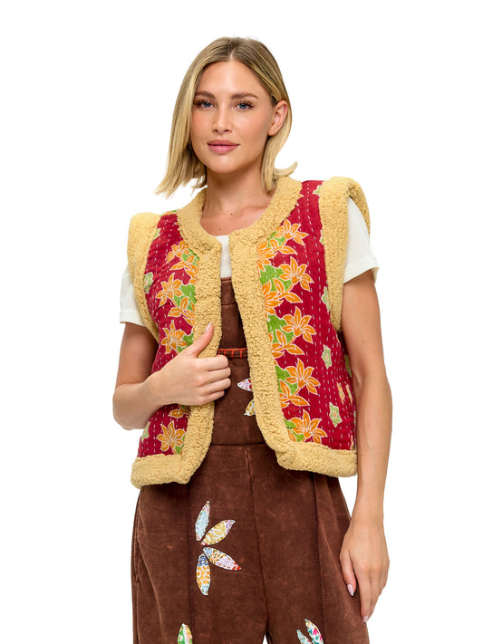 Bohemian Cozy Vintage Vest