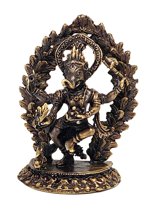Dancing Ganesh Bronze Statue